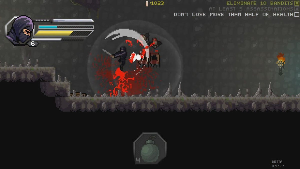 Pixel Shinobi: Nine demons of Mamoru - PS5