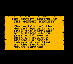 Genghis Khan - NES
