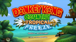 Donkey Kong Country Tropical Freeze - Wii U