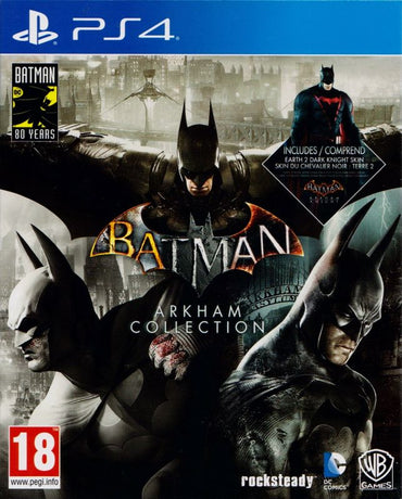 Batman: Arkham Collection (Steelbook Edition) - PS4