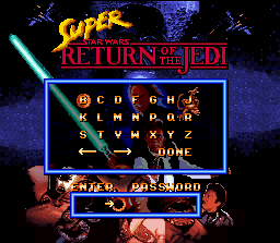 Super Star Wars: Return of the Jedi - SNES