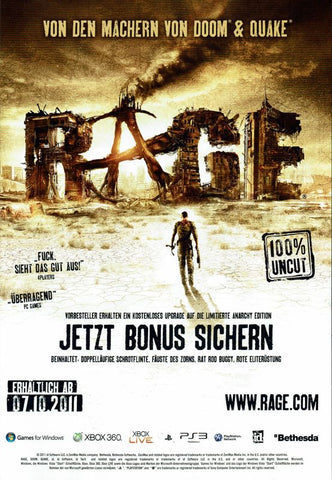 Rage (Anarchy Edition) - PS3