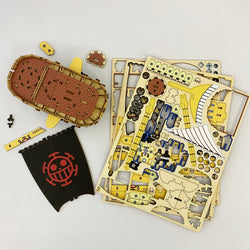 Wa-Gu-Mi Polar Tang - One Piece - Wooden 3D Puzzle Kit