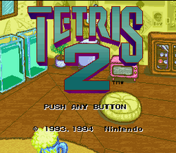 Tetris 2 - SNES
