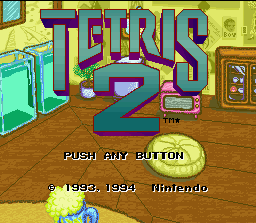 Tetris 2 - SNES