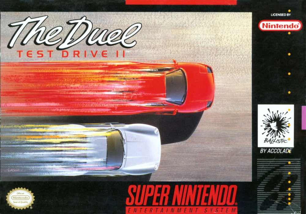 The Duel: Test Drive II - SNES