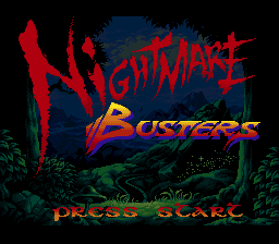 Nightmare Busters - SNES