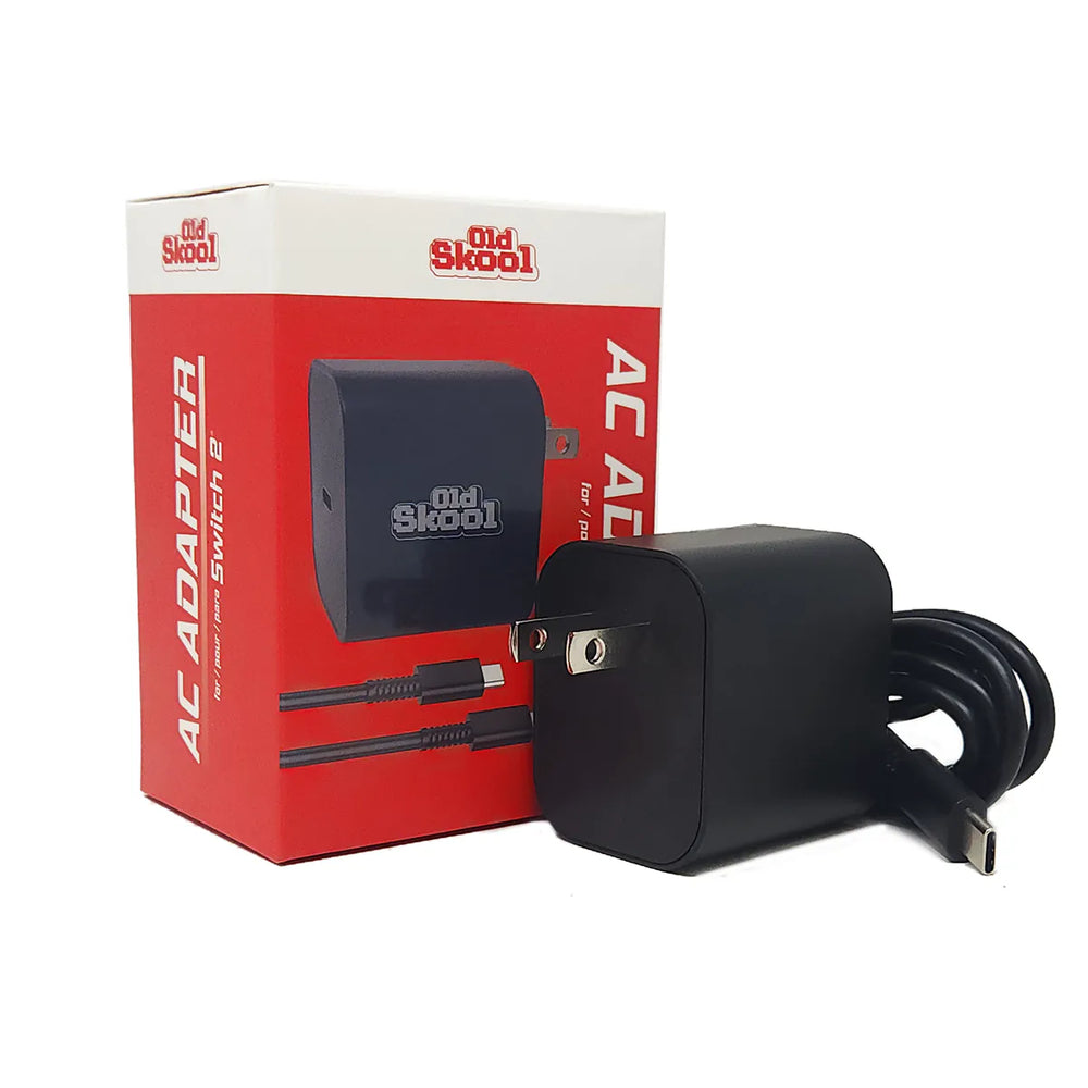Nintendo Switch 2 AC Adapter - Old Skool