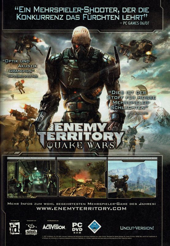 Enemy Territory: Quake Wars - PS3