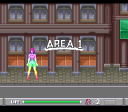 Mighty Morphin Power Rangers - SNES