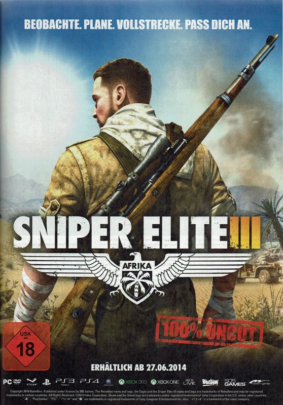 Sniper Elite III: Afrika - PS3