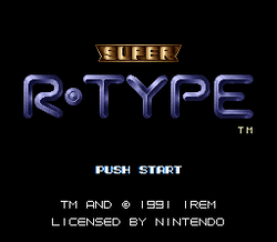 Super R-Type - SNES