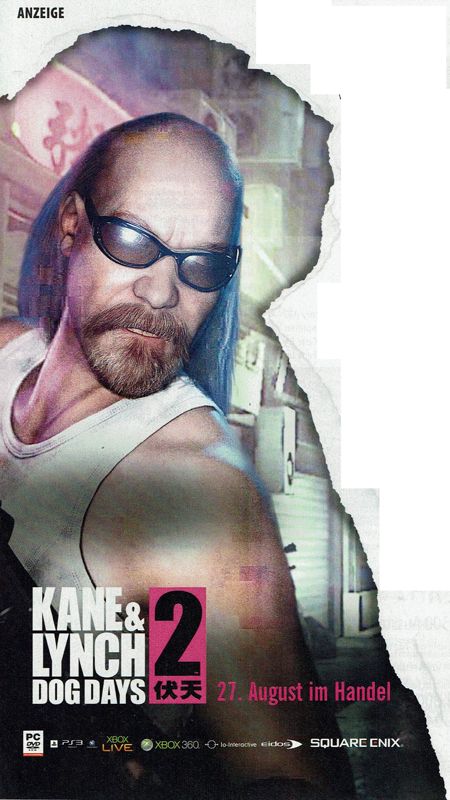 Kane & Lynch 2: Dog Days - PS3