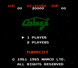 Galaga - NES