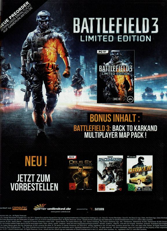 Battlefield 3: Limited Edition - PS3