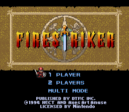 Firestriker - SNES