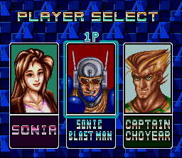 Sonic Blast Man II - SNES