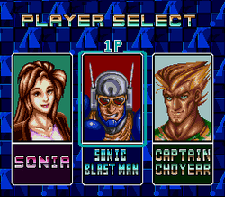 Sonic Blast Man II - SNES