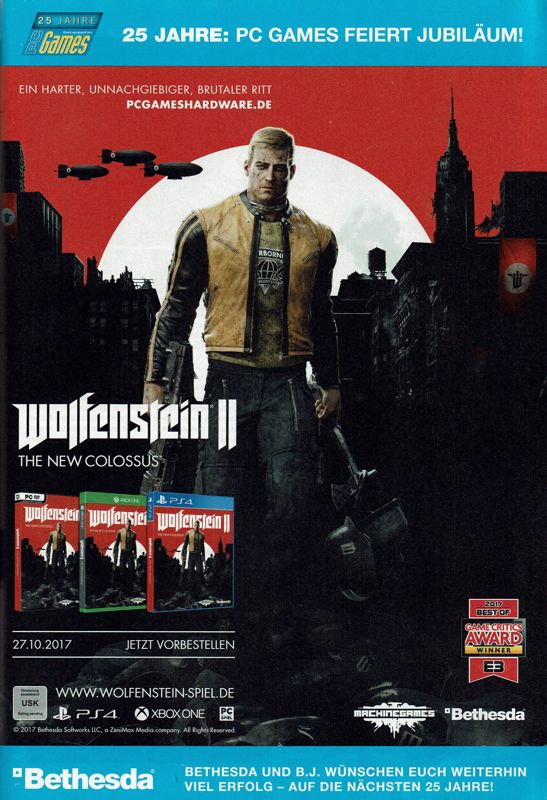 Wolfenstein II: The New Colossus - PS4
