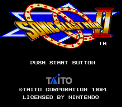 Sonic Blast Man II - SNES