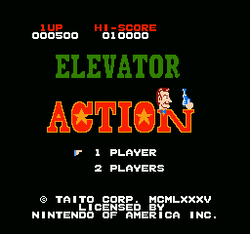 Elevator Action - NES