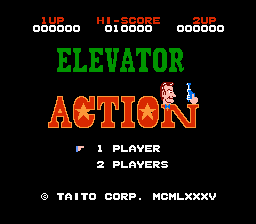 Elevator Action - NES