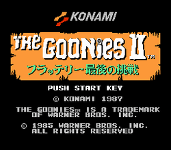 The Goonies II - NES