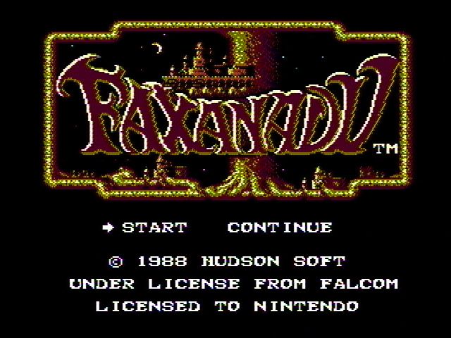 Faxanadu - NES