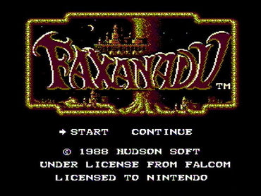 Faxanadu - NES