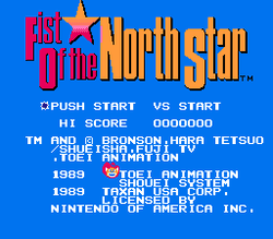 Fist of the North Star - NES