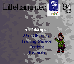 Winter Olympics: Lillehammer '94 - SNES