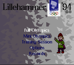Winter Olympics: Lillehammer '94 - SNES