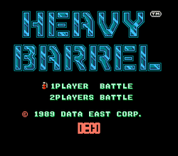 Heavy Barrel - NES