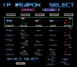 Gradius III - SNES