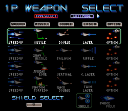 Gradius III - SNES
