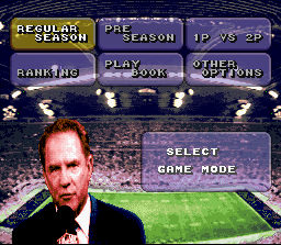 ABC Monday Night Football - SNES