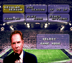 ABC Monday Night Football - SNES