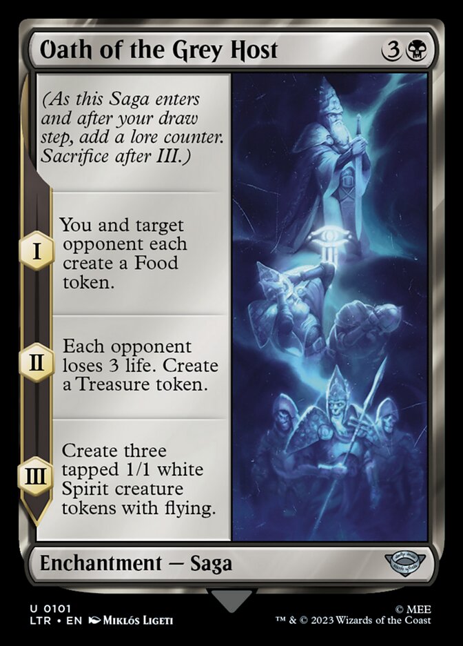 mtg oath cards Magic The Gathering - of Ajani (131/184) exile another target permanent you control Oath of the Grey Host