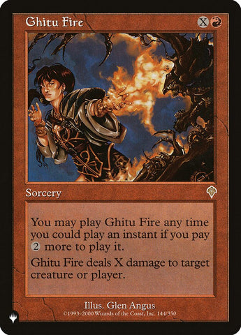 Ghitu Fire [The List]