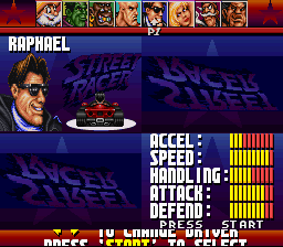 Street Racer - SNES