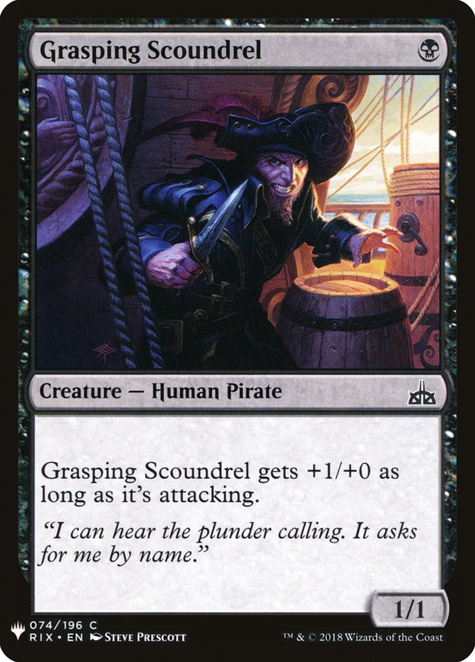 Grasping Scoundrel [Mystery Booster]