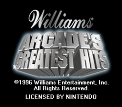 Williams Arcade Classics - SNES