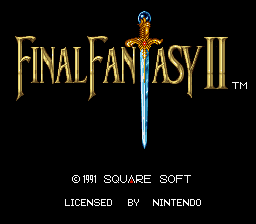 Final Fantasy II - SNES