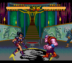 Double Dragon V: The Shadow Falls - SNES