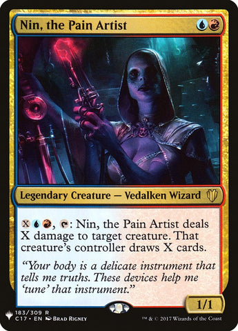 Nin, the Pain Artist [Mystery Booster]