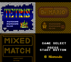 Tetris & Dr. Mario - SNES