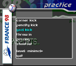FIFA: Road to World Cup 98 - SNES