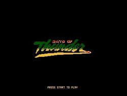 Days of Thunder - NES