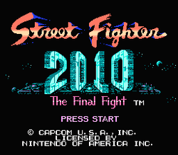 Street Fighter 2010: The Final Fight - NES