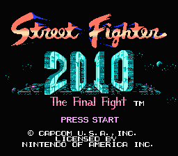 Street Fighter 2010: The Final Fight - NES